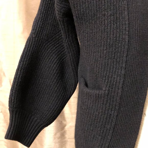 Wilfred Free Unwind Waist Heavy Cardigan Open-front: Size S - Picture 3 of 13